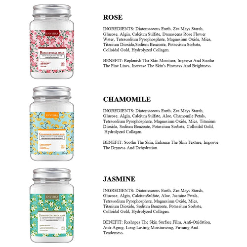 ENVISHA Floral Hydrating Mask Powder