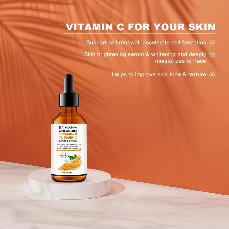 Envisha Vitamin C & Turmeric Brightening Serum