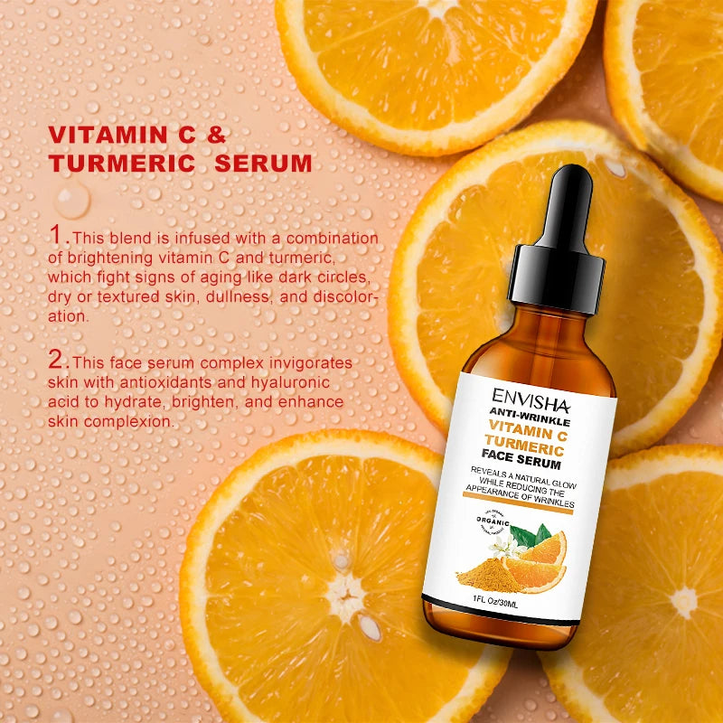 Envisha Vitamin C & Turmeric Brightening Serum
